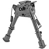 Caldwell, XLA Pivot Bipod, Attaches to Sling Swivel Stud, Aluminum, 6"-9", Black