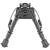 Caldwell, XLA Pivot Bipod, Attaches to Sling Swivel Stud, Aluminum, 6"-9", Black