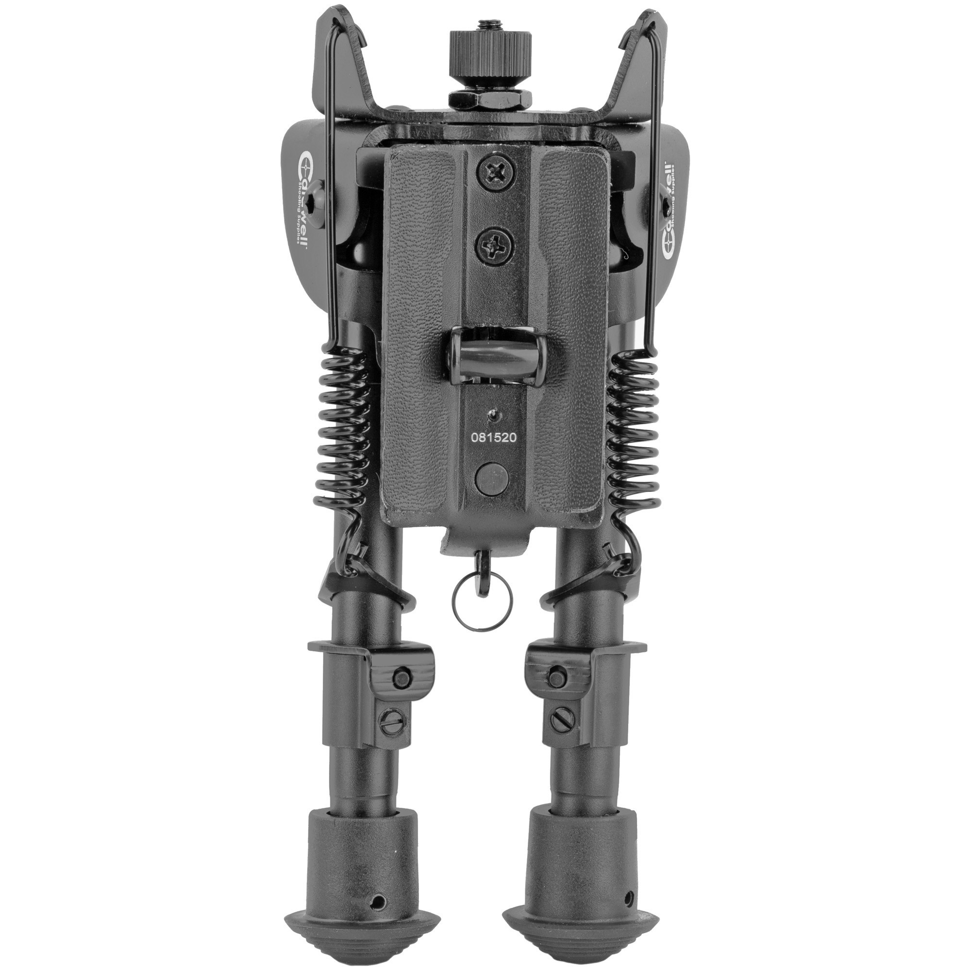 Caldwell, XLA Pivot Bipod, Attaches to Sling Swivel Stud, Aluminum, 6"-9", Black