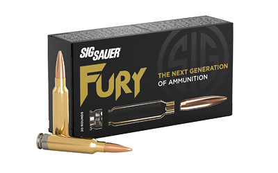 Sig, FURY, Hybrid Case .277 Fury, 155 Grain, Open-Tip Match, 20 RD Box