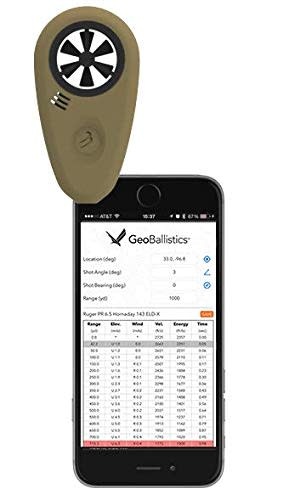 WeatherFlow GeoBallistics Precision Shooting Weather Meter