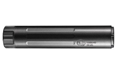 Dear Air, Mask HD, 22LR Suppressor, 5.1", Black, Titanium/Stainless Steel, 1/2x28