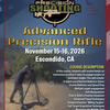 Fritz Precision San Diego - Advanced Precision Rifle (2-day Course - Nov. 15-16, 2026)