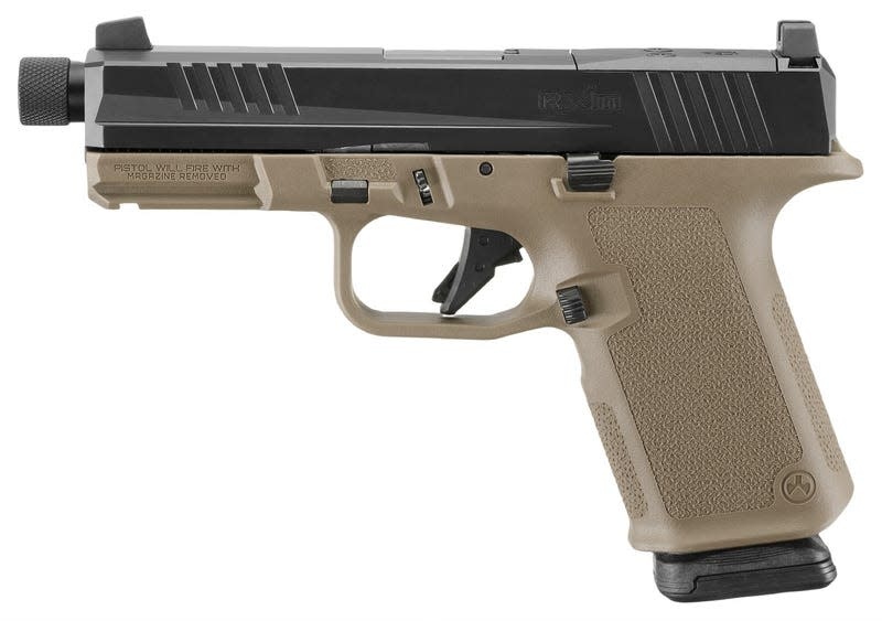 Ruger RXM 9mm 4.5" TB OR BLK/FDE (2)15RD Pistol