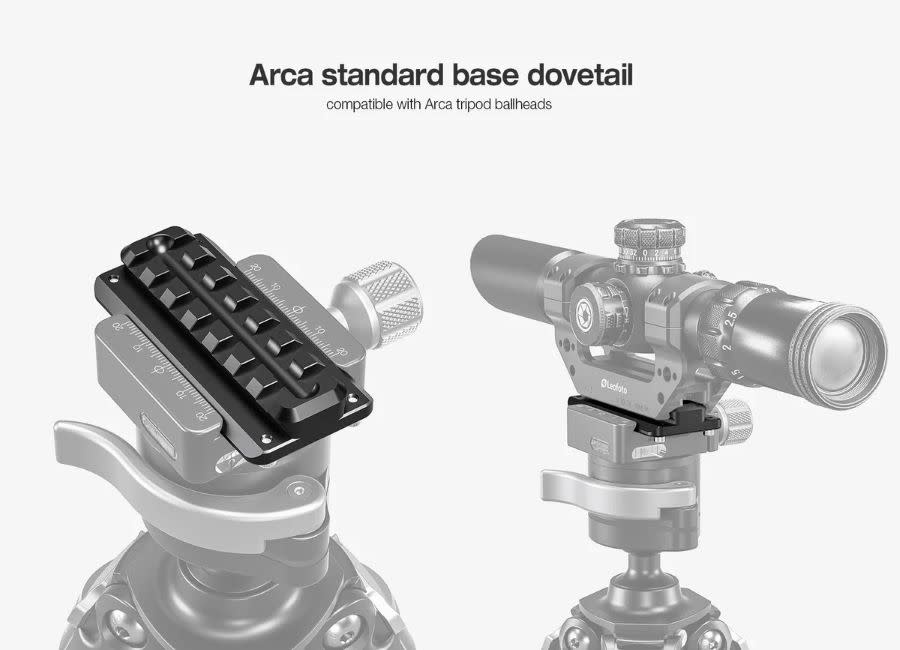 Leofoto Arca + Picatinny Rail (GSA-80)