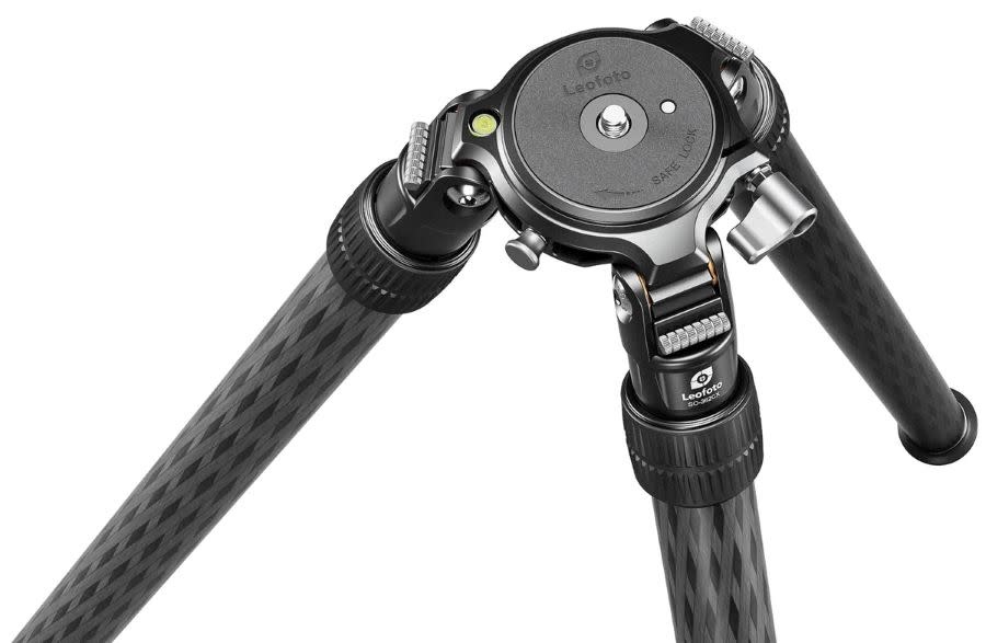 Leofoto Inverted Outdoors Series Carbon Fiber Tripod with 75mm Bowl + Platform (SO-362CX - LB-75LRC)