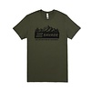 Savage Arms Landscape Tee Military Green - Small