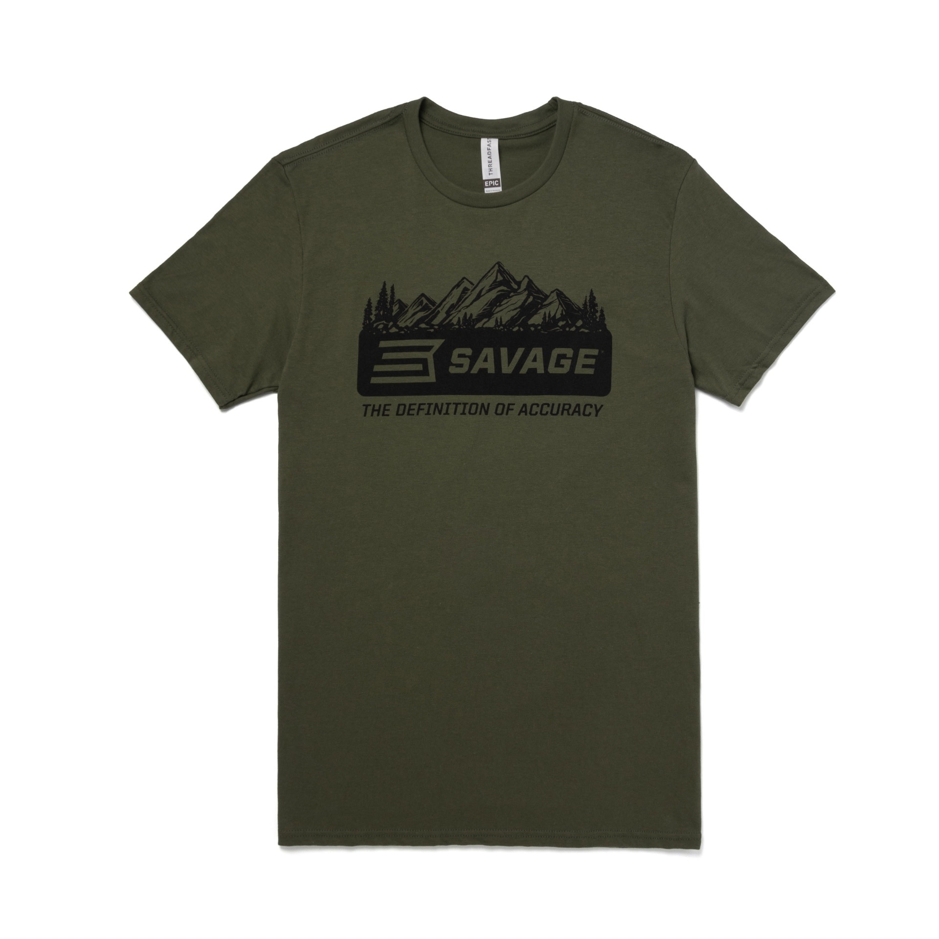 Savage Arms Landscape Tee Military Green - Large