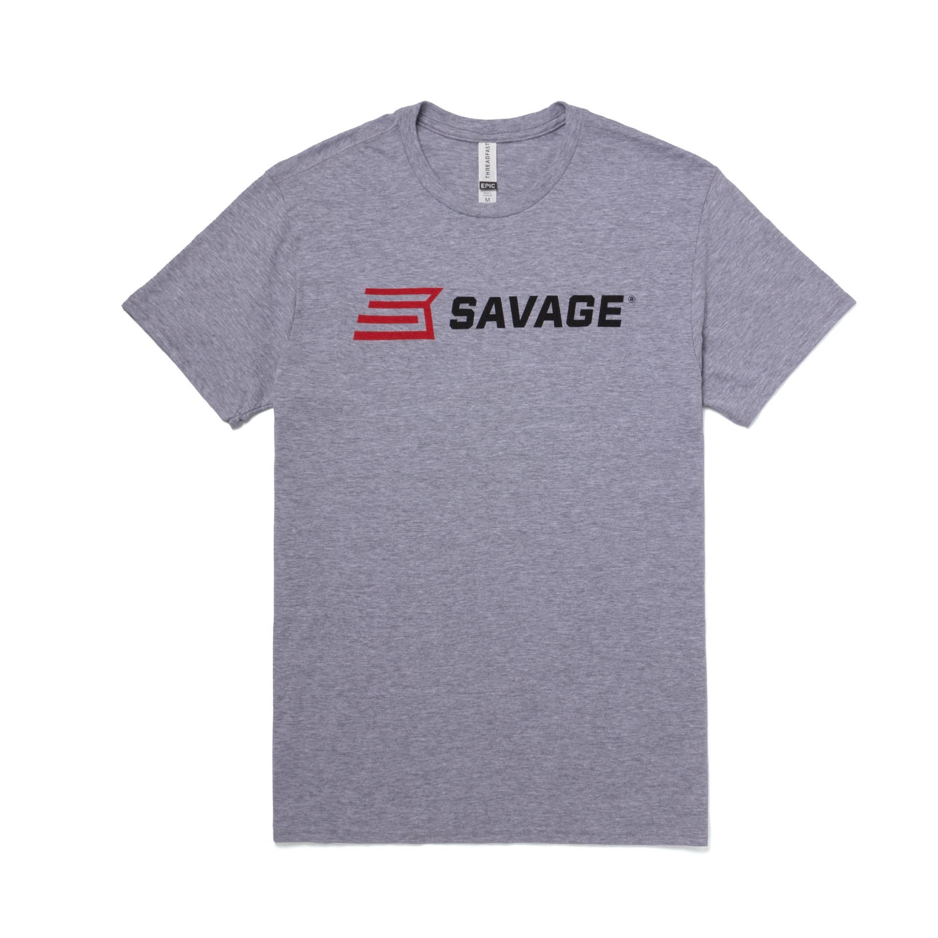 Savage Arms Logo Tee Heather Grey - Medium