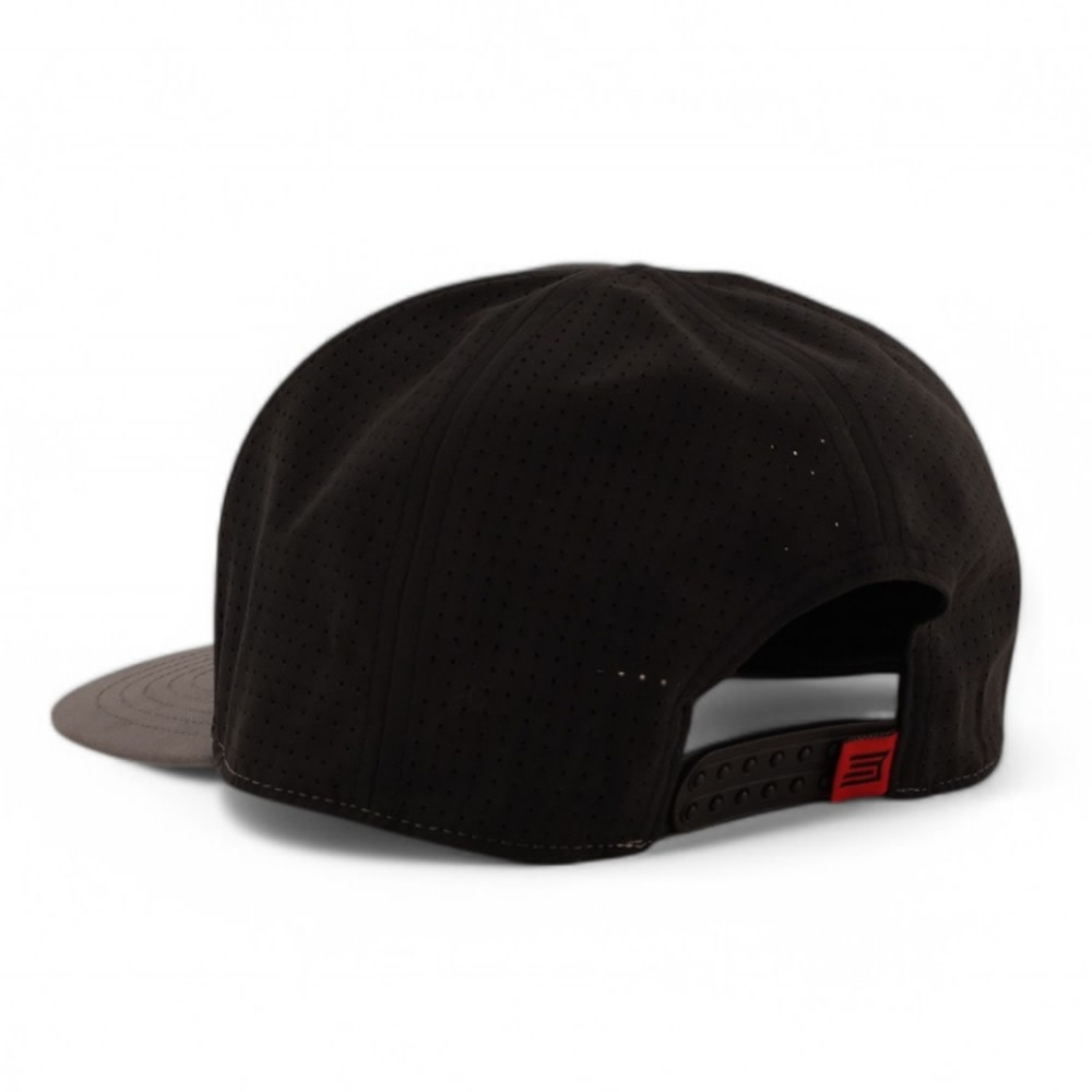 Savage Arms Grey / Black Microfiber Mesh Hat