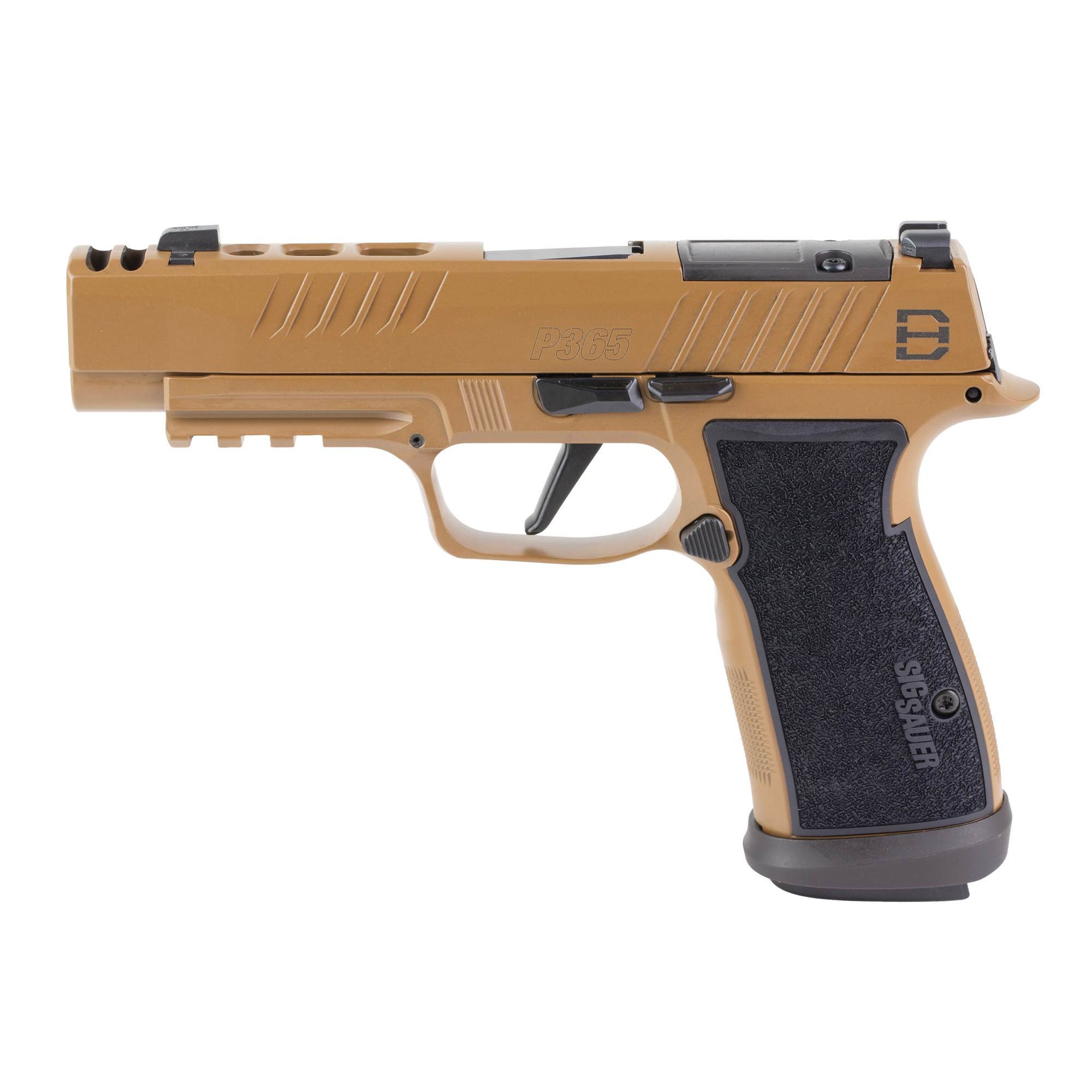 Sig Sauer, P365 DH3 AXG 9mm 3.7" FDE/BLK (2)21/(1)17RD Pistol