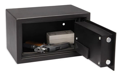 Bulldog 12"x8"x7" Standard Digital Lock Black Pistol Vault