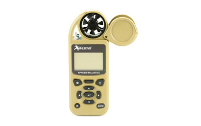 Kestrel, 5700 Elite, Desert Tan, Weather Meter W/ Applied Ballistics, Wireless Connectivity