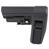 SB Tactical, SBA6 Brace, Fits AR Carbine Buffer Tube, 5 Position Adjustable, BLK