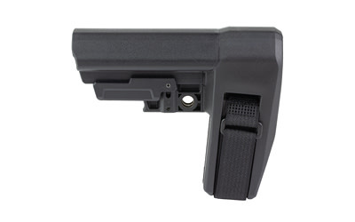 SB Tactical, SBA6 Brace, Fits AR Carbine Buffer Tube, 5 Position Adjustable, BLK