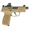 Sig, P365X Sick Puppy, 9mm, 3.7" TB, FDE, (2) 12RD, Pistol W/ Hush Puppy & Holosun