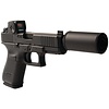 Glock G19V Hush Puppy 9mm 4.52" TB BLK (3)15RD Pistol w/ Hush Puppy & Vortex Defender
