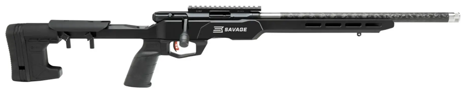 Savage Arms B22 Precision Lite 22LR 18" BLK 10RD Bolt Action Rifle