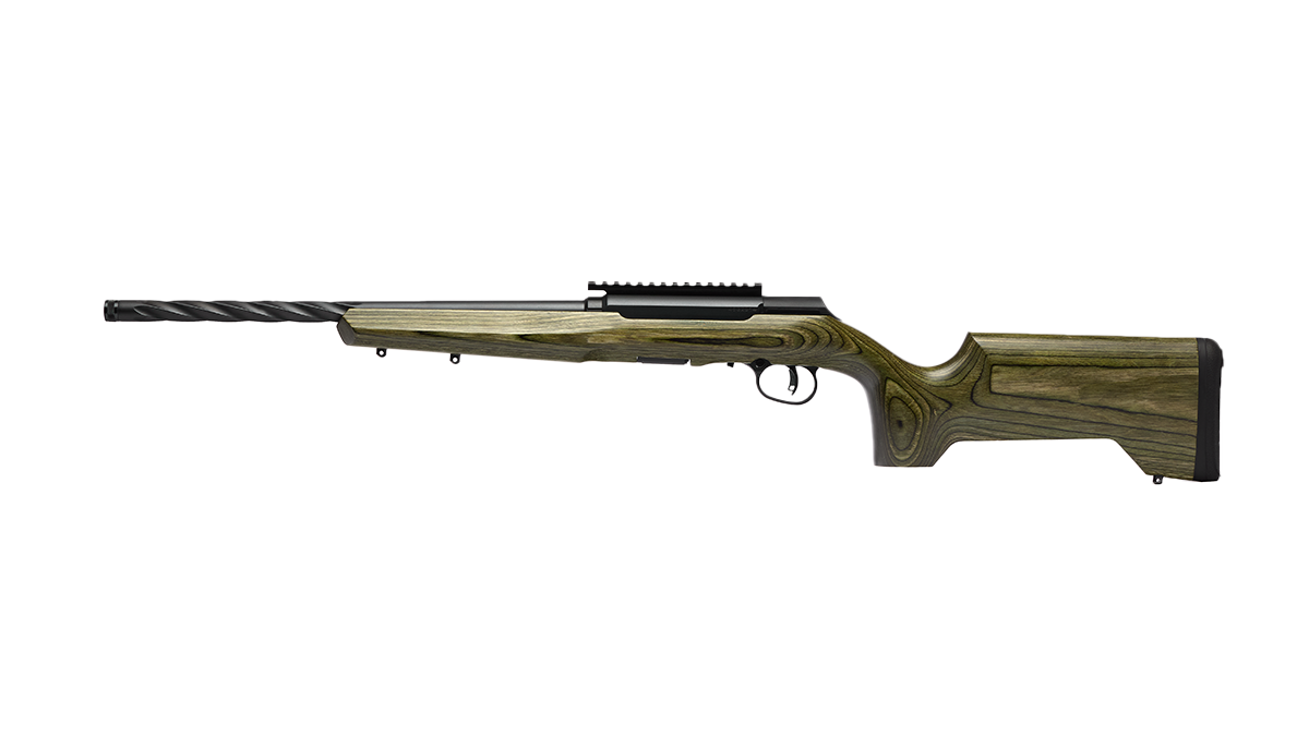 Savage A22 Timber Tactical 22LR 18" TB ODG Laminate 10RD Bolt Action Rifle