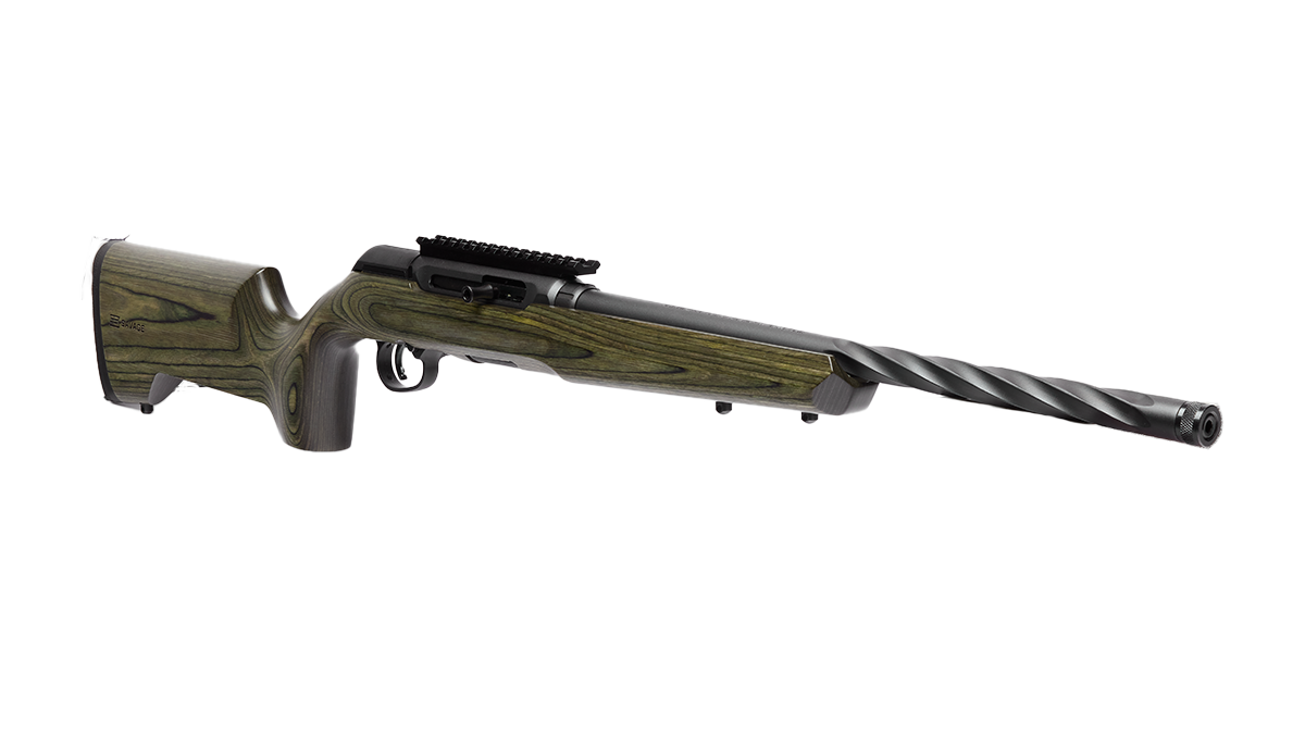 Savage A22 Timber Tactical 22LR 18" TB ODG Laminate 10RD Bolt Action Rifle