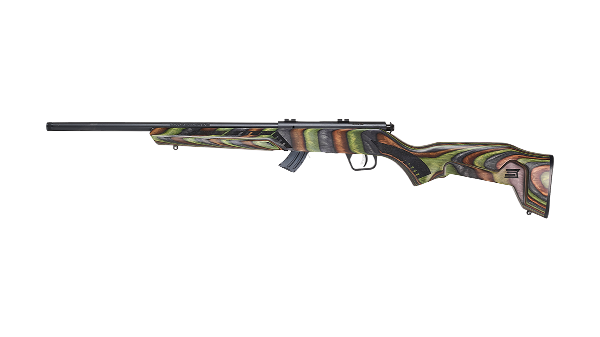 Savage Arms Mark II 22LR 18" Green Laminate 10RD Bolt Action Rifle