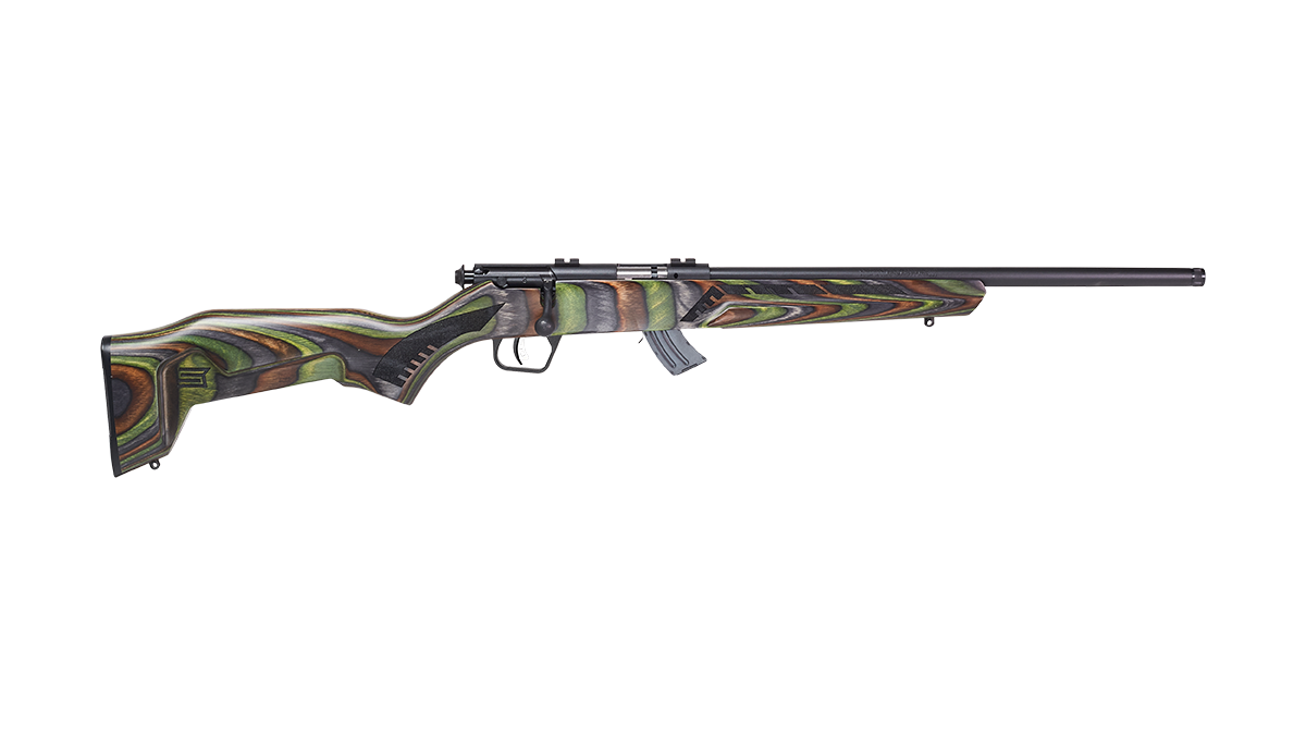 Savage Arms Mark II 22LR 18" Green Laminate 10RD Bolt Action Rifle