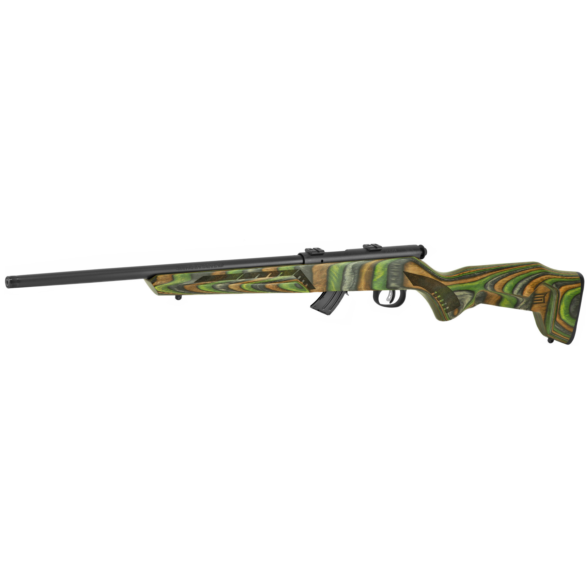 Savage Arms Mark II 22LR 18" Green Laminate 10RD Bolt Action Rifle