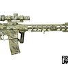 FU ZERO 5.56 16" , 30RD Rifle w/ Trijicon Ascent, Cerakote FDE/Desert Sand/BLK Full Camo, ARCA Rail, MBUS