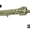 FU ZERO 5.56 16" , 30RD Rifle w/ Trijicon Ascent, Cerakote FDE/Desert Sand/BLK Full Camo, ARCA Rail, MBUS