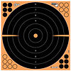 Allen EZ AIM 16x16" Bullseye Adhesive Splash Reactive Paper Shooting Targets 5 PK