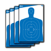 Allen EZ AIM  23"x35" Blue Silhouette Paper Shooting Targets 4PK
