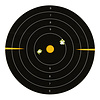 Allen EZ AIM Adhesive 12" Bullseye Splash Reactive Paper Target 5 PK