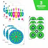 Allen EZ AIM 12"x12" Triggering More Fun Paper Shooting Targets 9PK Multi