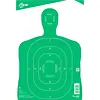 Allen EZ AIM High Contrast Green Paper Shooting Target 12x18 10 PK