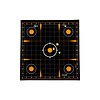 Allen EZ AIM Adhesive 12" Sight-In Grid Splash Reactive Paper Shooting Targets  5PK