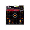 Allen EZ AIM Adhesive 12" Sight-In Grid Splash Reactive Paper Shooting Targets  5PK