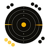 Allen EZ AIM Adhesive 8" Bullseye Splash Reactive Paper Shooting Targets 30PK