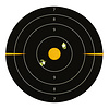 Allen EZ AIM Adhesive 8" Bullseye Splash Reactive Paper Shooting Targets 30PK