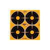 Allen EZ AIM (4) 3" Bullseye Adhesive Splash Reactive Paper Shooting Targets 12PK