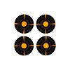 Allen EZ AIM (4) 3" Bullseye Adhesive Splash Reactive Paper Shooting Targets 12PK