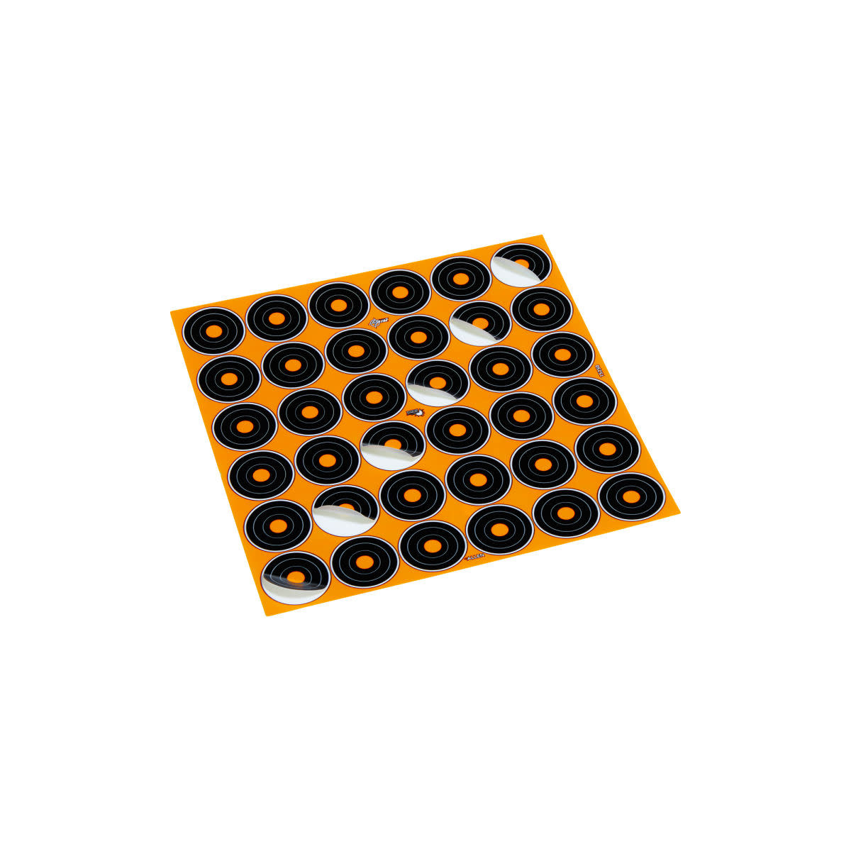 Allen EZ AIM (36)1" Bullseye Adhesive Splash Reactive Paper Shooting Targets 12PK