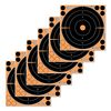 Allen EZ AIM Adhesive 8"Bullseye Splash Reactive Paper Shooting Targets 6 PK
