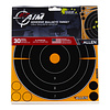 Allen EZ AIM Adhesive 8"Bullseye Splash Reactive Paper Shooting Targets 6 PK