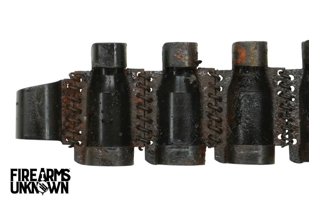 PKM/PKT/ SG-43 25RD Steel Belt, 7.62x54R, Grade B, Has Light Rust, Unused