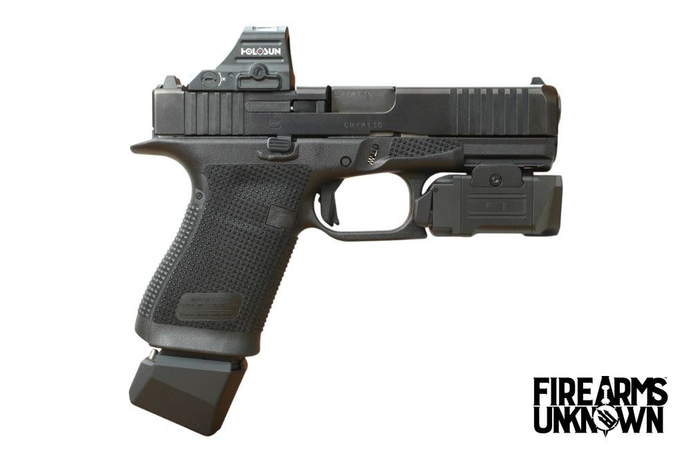 Glock, 19 Gen 6, 9mm, 4", (1) 20RD OW Mag Ext, (2)15RD, Holosun HS507C, Olight PL X