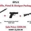 Rifle, Pistol & Shotgun (RPS9) Package Deal