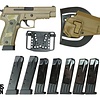 Sig, P226 Elite Scorpion, 9mm, 4.4", FDE, (3) 18RD (5) 10RD, Pistol W/ Holster(USED)