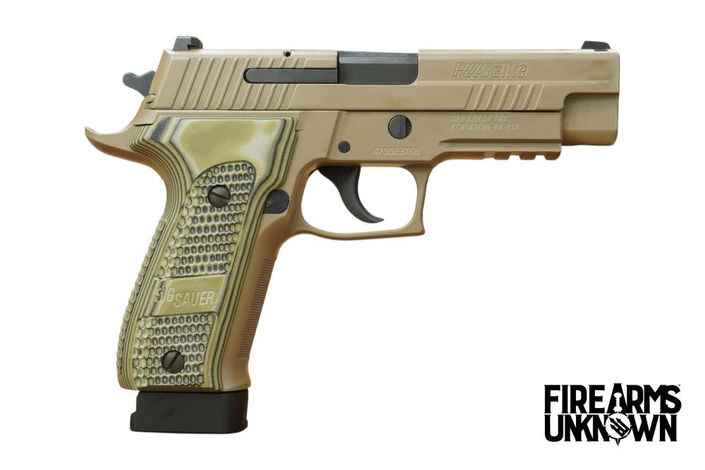 Sig, P226 Elite Scorpion, 9mm, 4.4", FDE, (3) 18RD (5) 10RD, Pistol W/ Holster(USED)