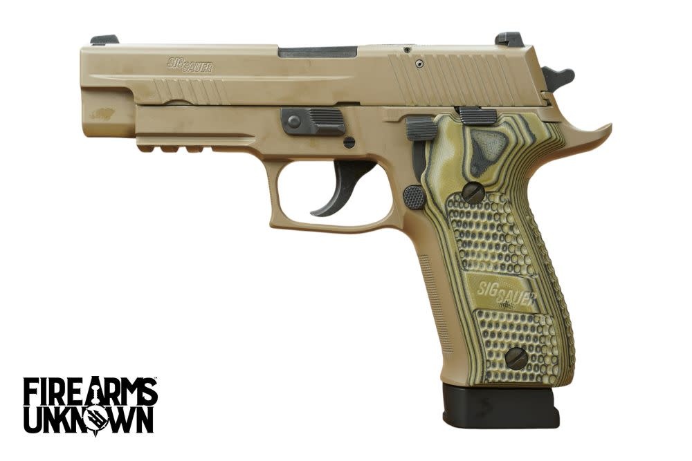 Sig, P226 Elite Scorpion, 9mm, 4.4", FDE, (3) 18RD (5) 10RD, Pistol W/ Holster(USED)