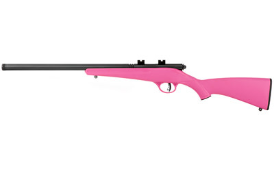 Savage, Rascal FV-SR, 22LR, 16"  HBAR TB, Pink, 1RD, Single Shot Rifle